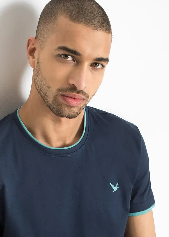 T-shirt (set van 2), bonprix