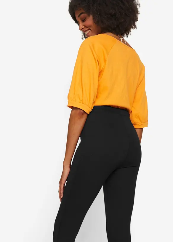 7/8 high-waist legging met biologisch katoen, bonprix