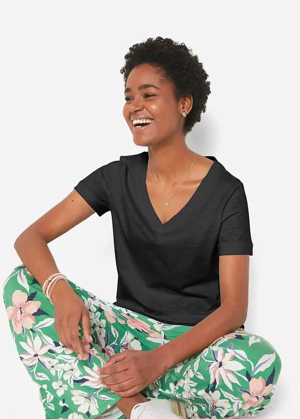 T-shirt van puur katoen, bonprix