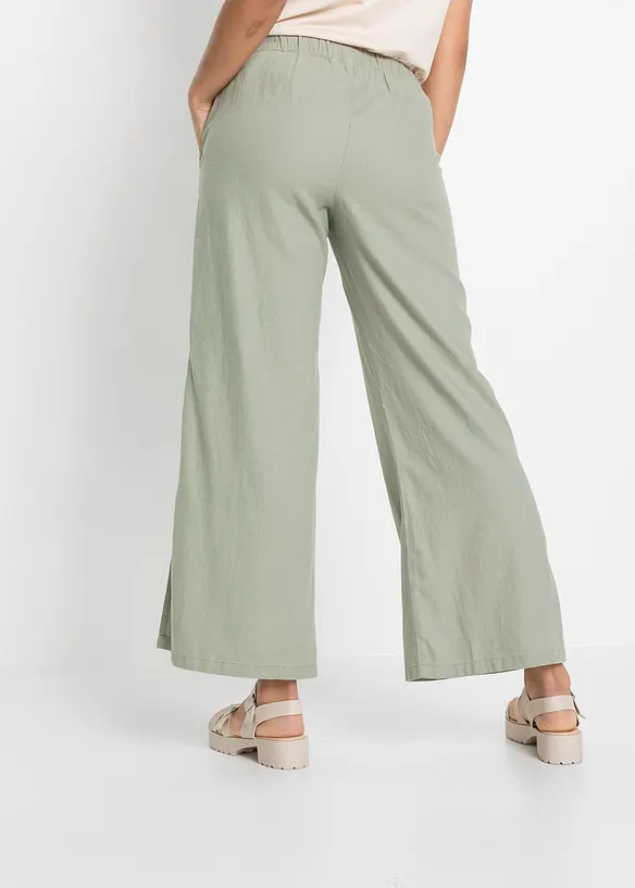 Marlene Dietrich broek van linnen, bonprix