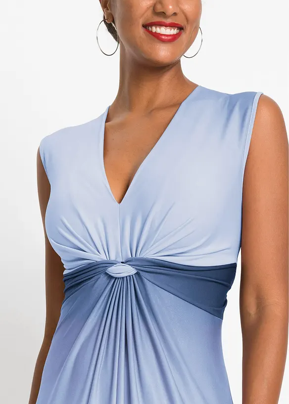 Jurk met knoopdetail, bonprix