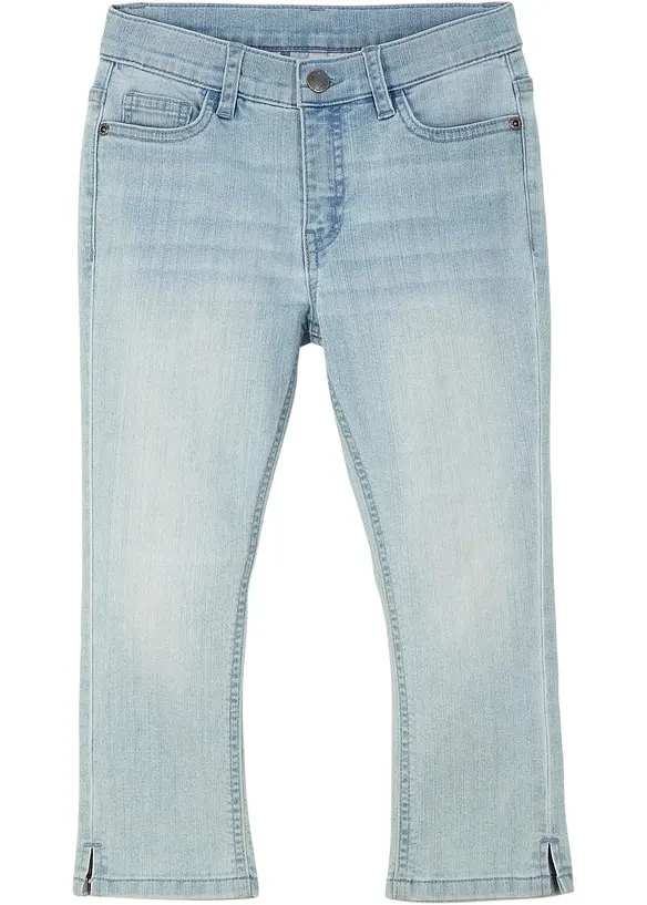Capri jeans mid waist, bonprix