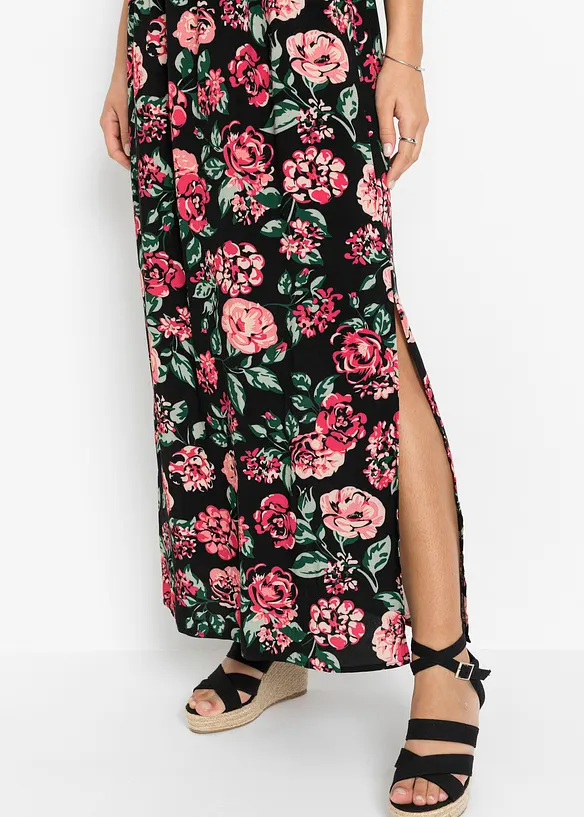 Maxi jurk met viscose, bonprix