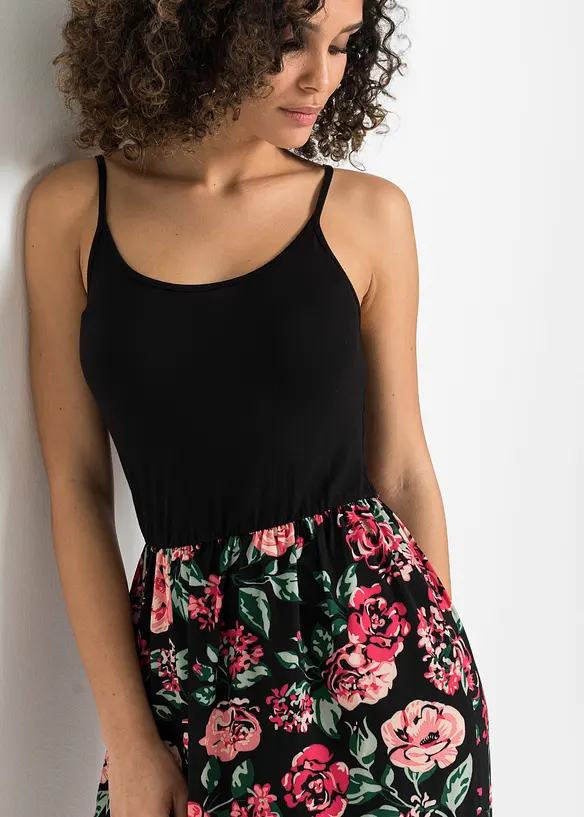 Maxi jurk met viscose, bonprix