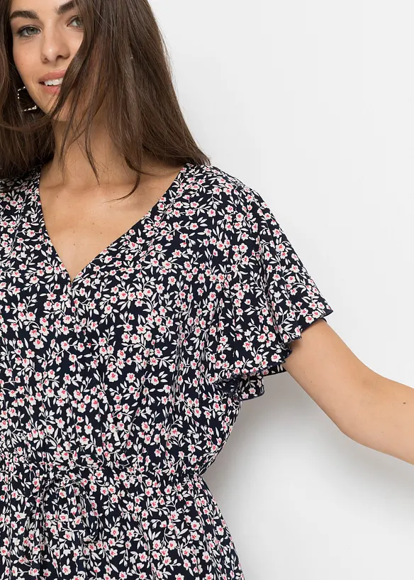 Jumpsuit van viscose, bonprix