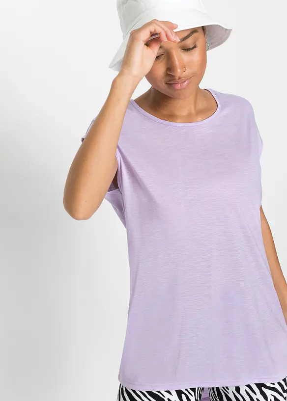 Longshirt in een viscosemix, bonprix