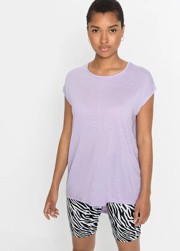 Longshirt in een viscosemix, bonprix