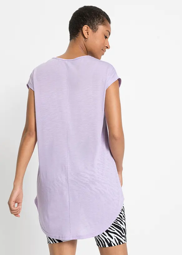 Longshirt in een viscosemix, bonprix