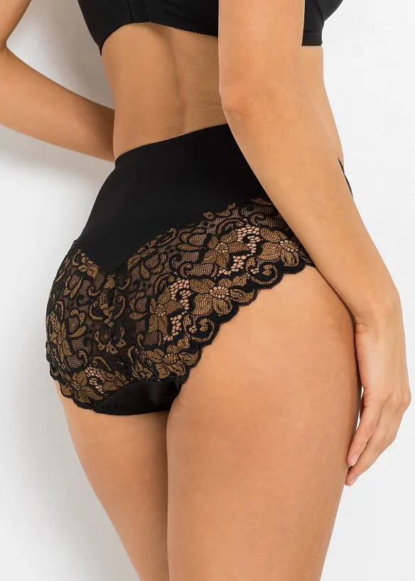 Maxislip met sierlijk kant, bonprix