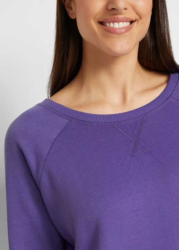 Sweatjurk van zacht frotté, bonprix