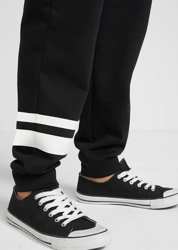 Sweatpants van zachte katoenmix (set van 2), bonprix