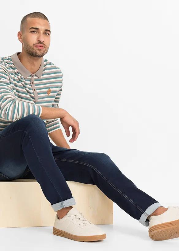 Regular fit jeans jogger met comfortband, tapered, bonprix
