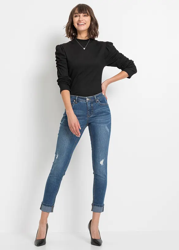 Jeans met omslag, BODYFLIRT