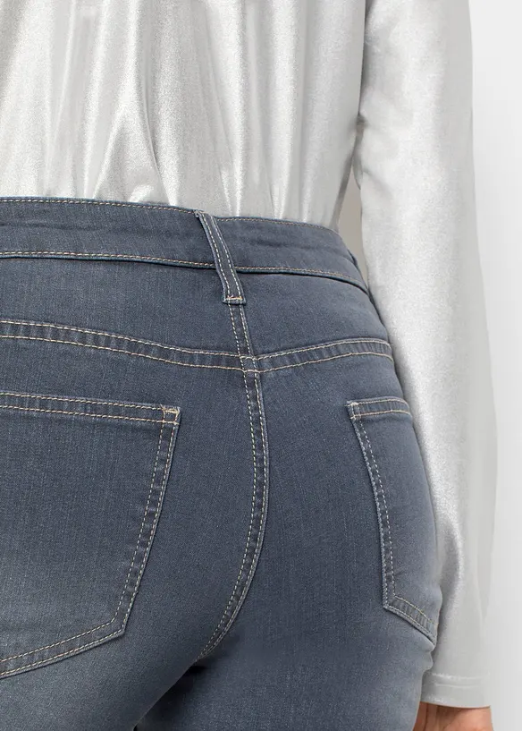 Skinny low waist jeans met sterren, bonprix