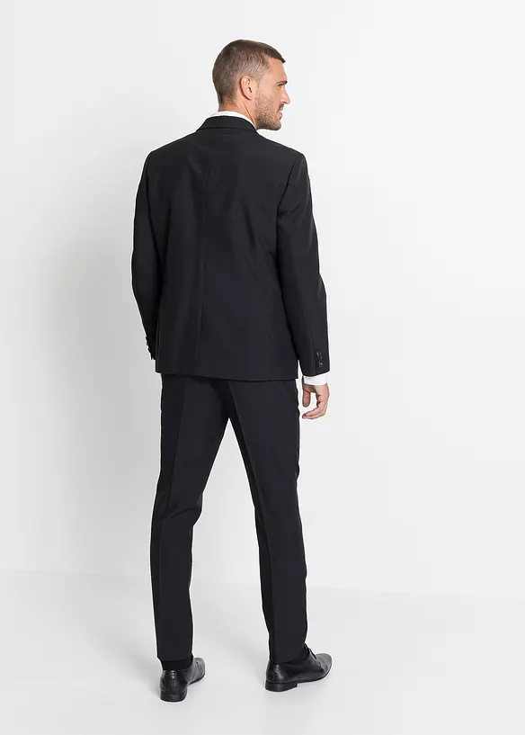Pak met colbert en broek, slim fit (2-dlg. set), bonprix