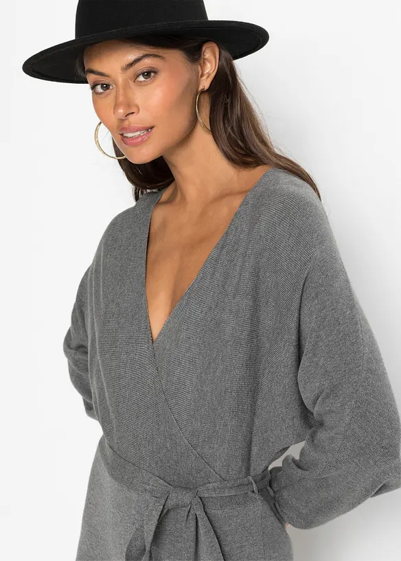 Gebreide jurk van soepele viscose, bonprix