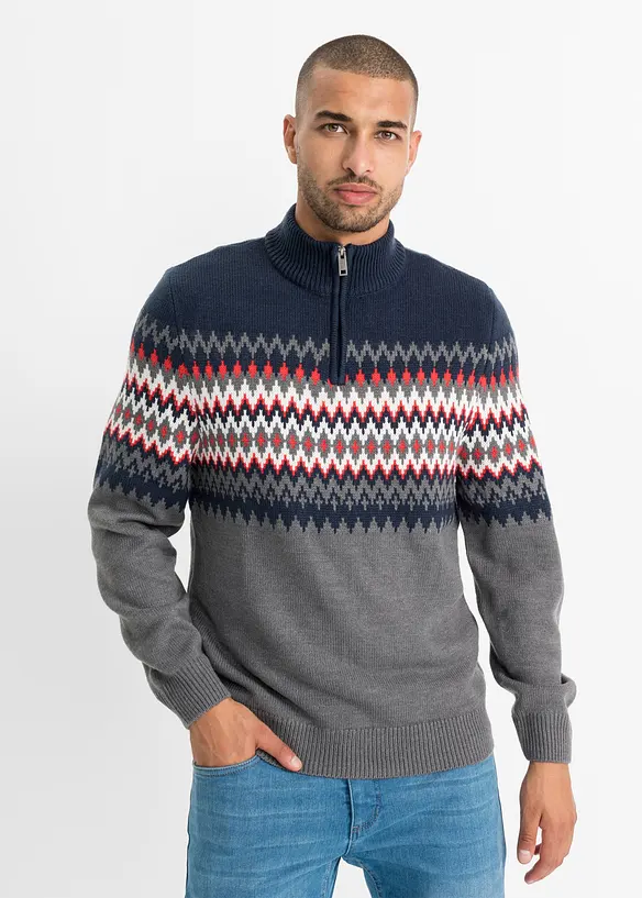 Noorse trui met schipperskraag, bpc bonprix collection