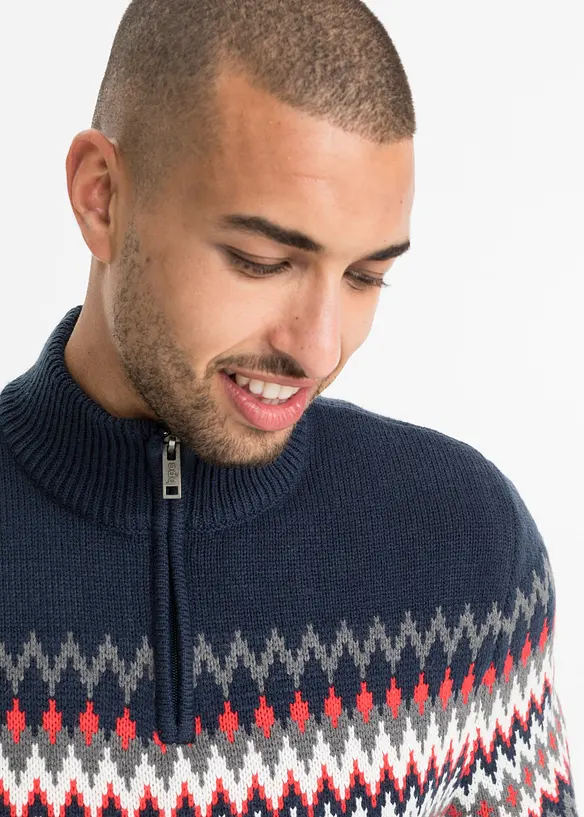 Noorse trui met schipperskraag, bpc bonprix collection