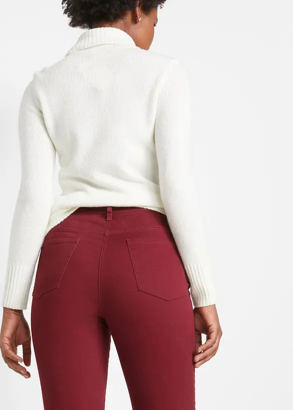 Slim fit stretch broek, bonprix