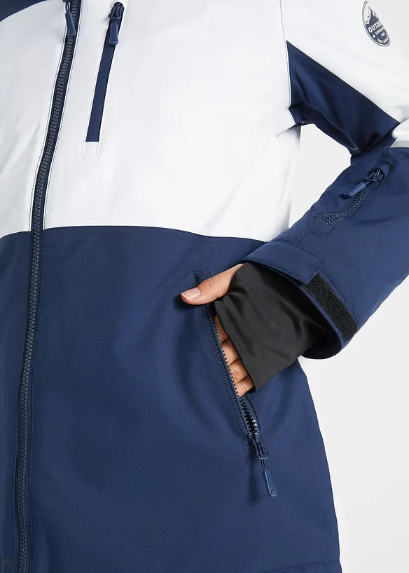 Outdoor ski-jas met capuchon, waterdicht, bonprix