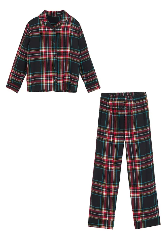 Flanellen pyjama (2-dlg. set), bonprix