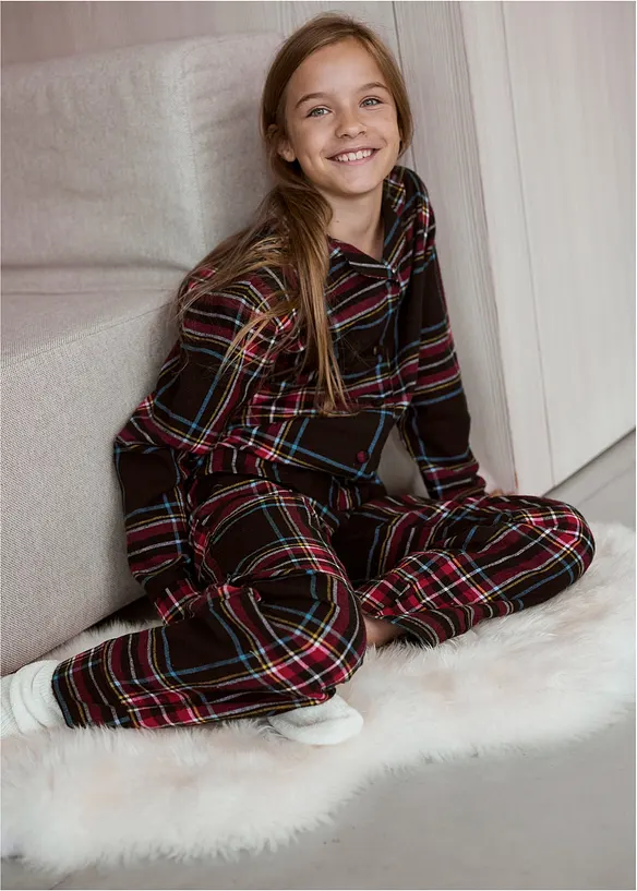 Flanellen pyjama (2-dlg. set), bonprix