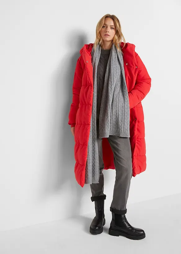 Oversized, gewatteerde jas, bonprix