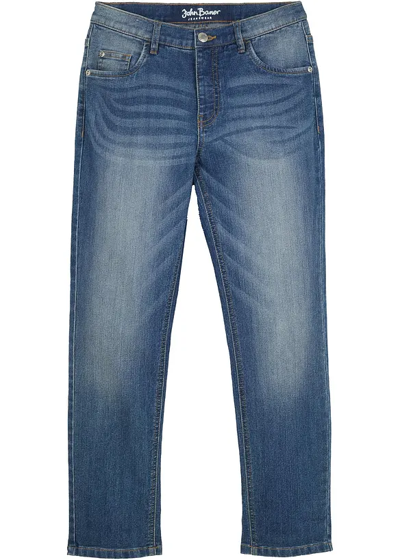 Slim fit stretch jeans, straight, bonprix