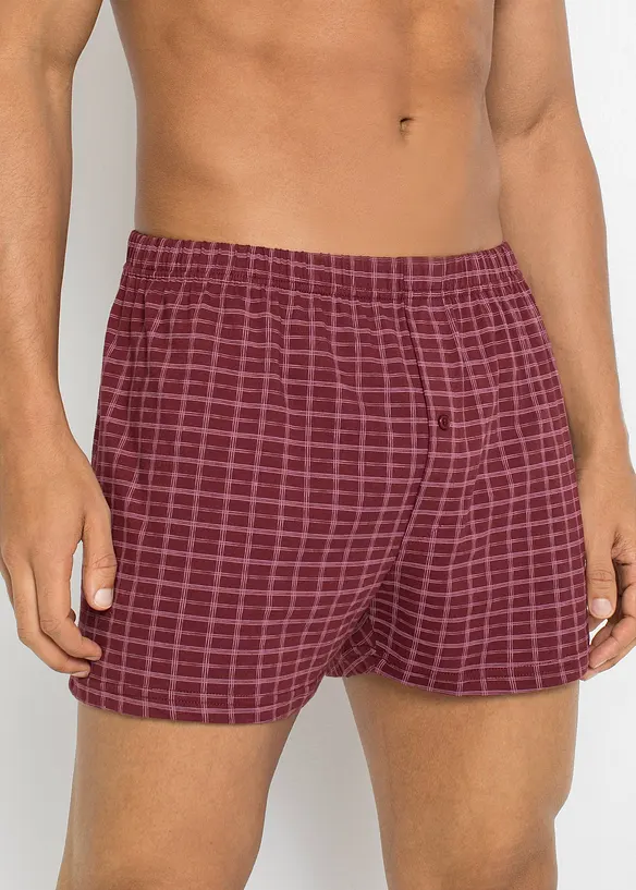Wijde jersey boxershort (set van 3), bonprix
