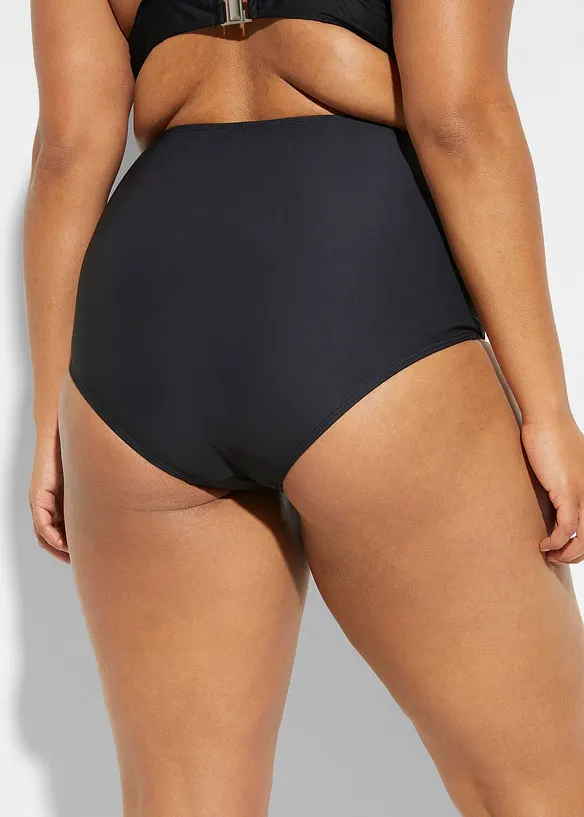 Corrigerend bikinibroekje met strikceintuur, sterk corrigerend, high waist, bonprix