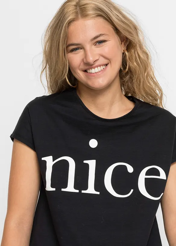 T-shirt met print, bonprix