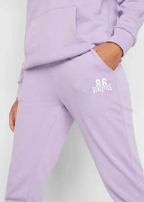 Joggingpak in een katoenmix (2-dlg. set), bonprix