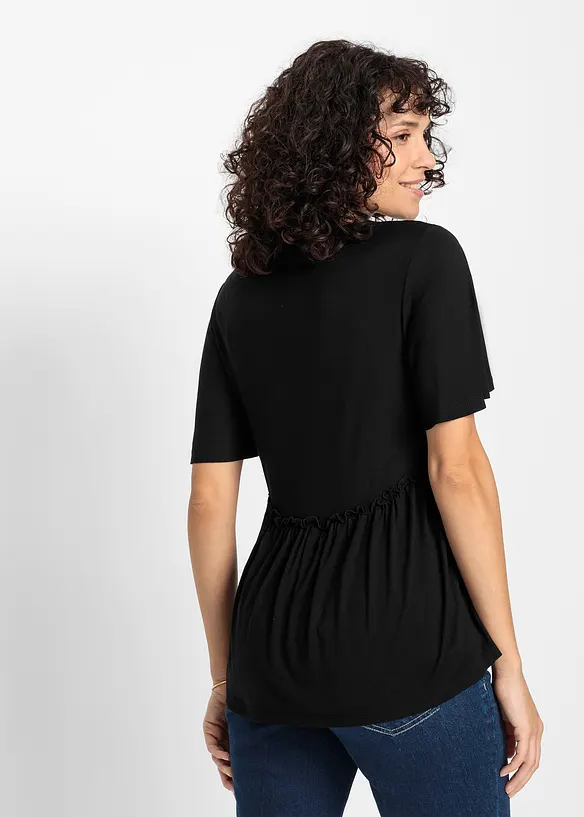 Boho shirt met kant, BODYFLIRT