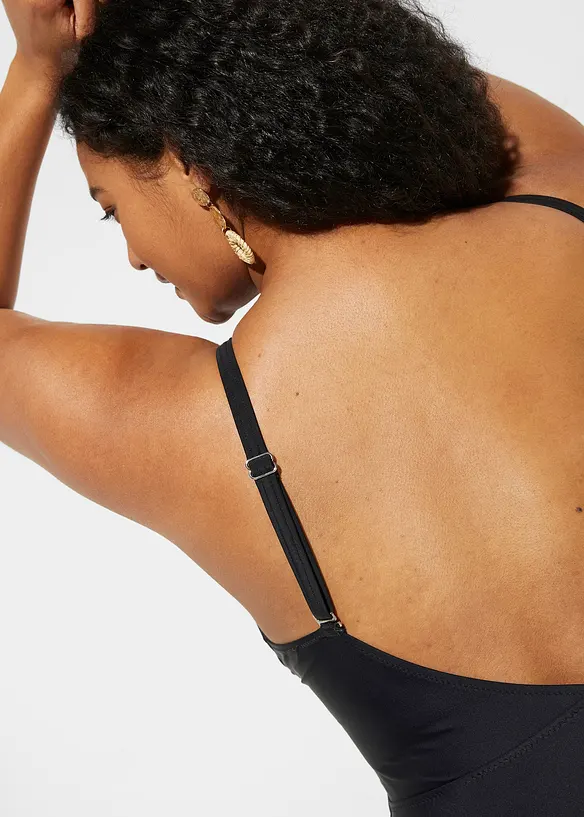 Badpak met cut-out en volants, bonprix