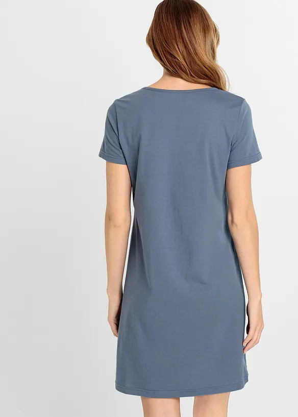 Kort nachthemd van biologisch katoen, bonprix