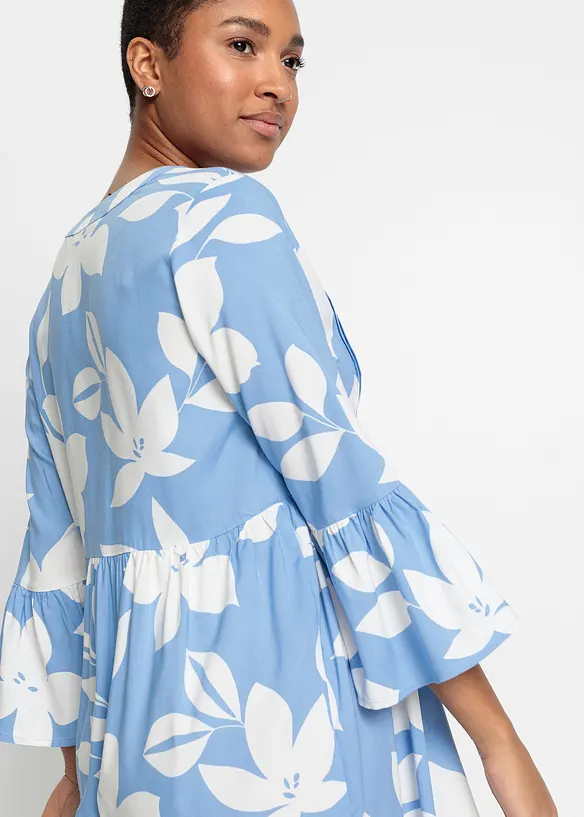 Maxi jurk van viscose, bonprix