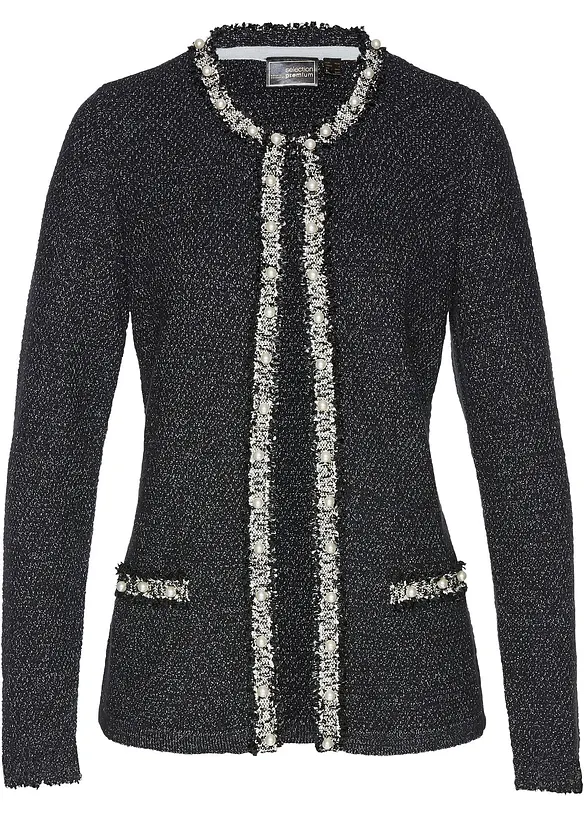 Vest met parels, bonprix