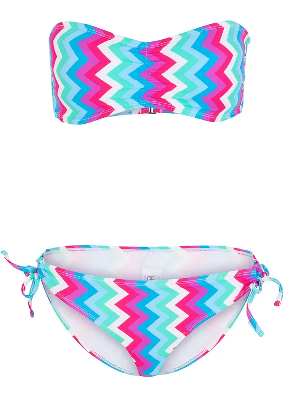 Bandeau bikini (2-dlg. set), RAINBOW