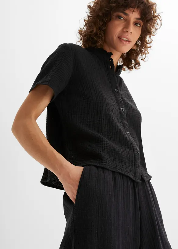 Mousseline culotte van katoen, bonprix