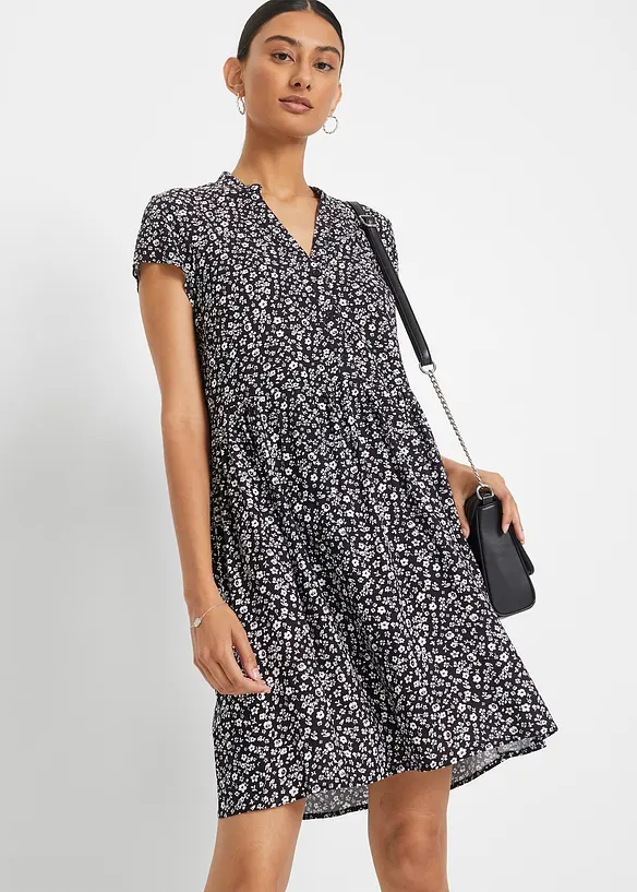 Mini jurk van soepele viscose, bonprix