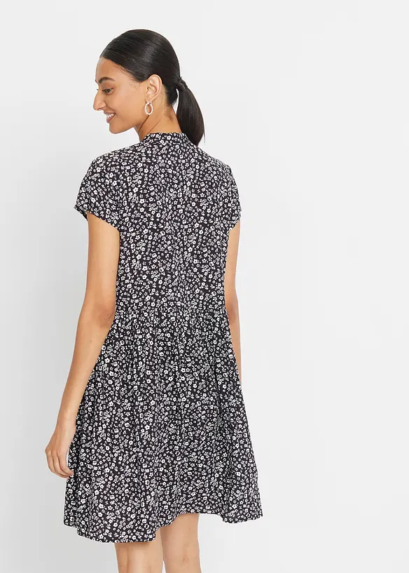 Mini jurk van soepele viscose, bonprix