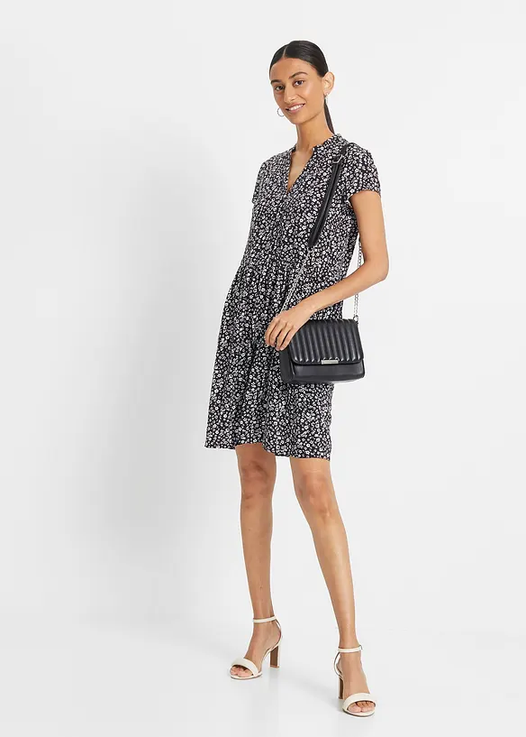 Mini jurk van soepele viscose, bonprix