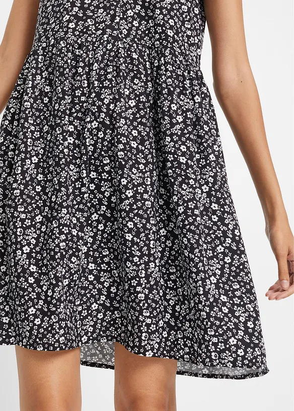 Mini jurk van soepele viscose, bonprix