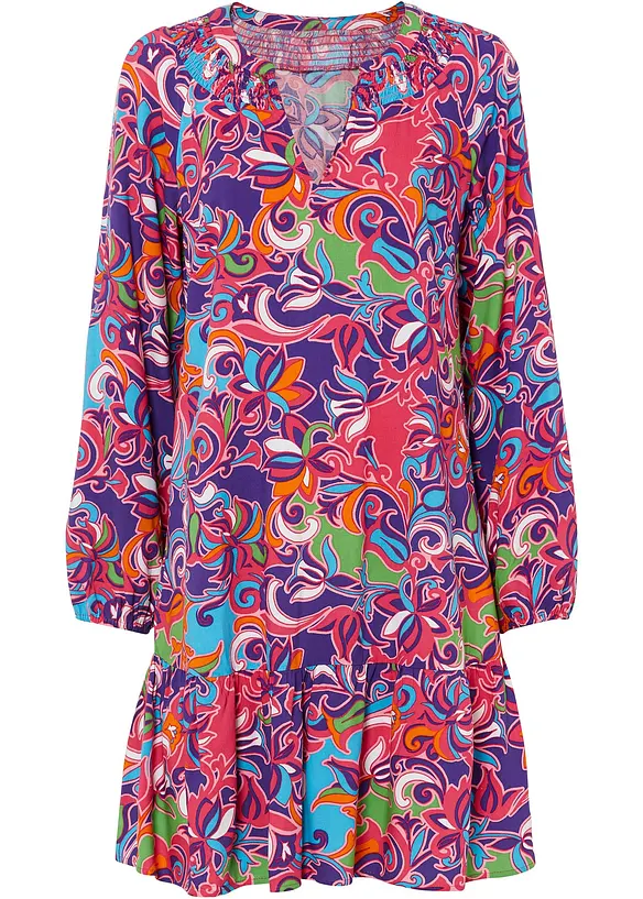Tuniekjurk van soepele viscose, bonprix