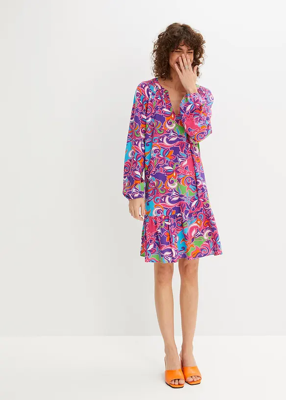 Tuniekjurk van soepele viscose, bonprix