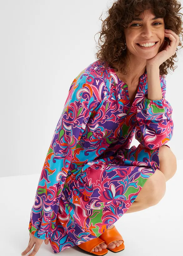 Tuniekjurk van soepele viscose, bonprix