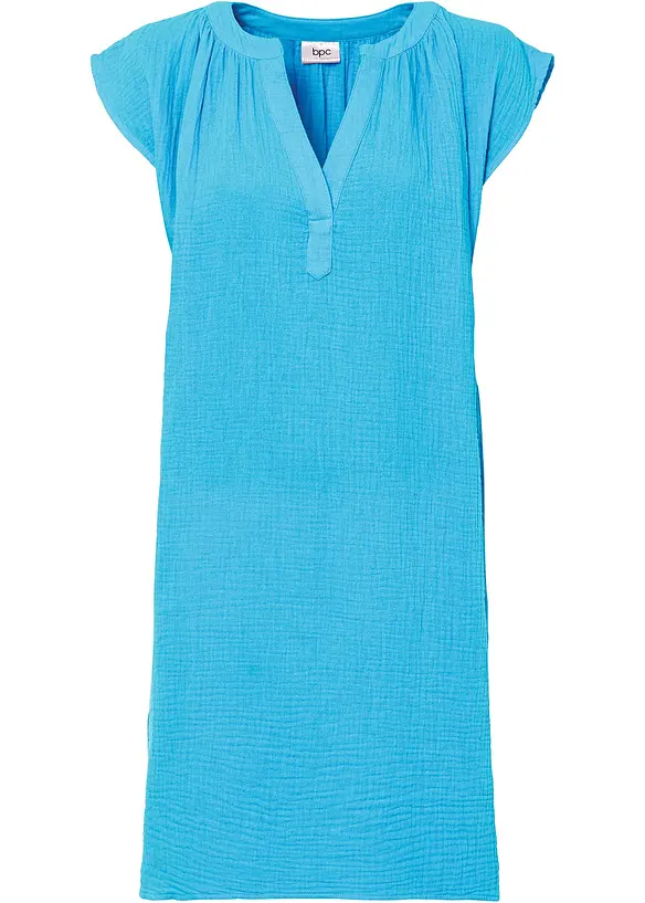 Mousseline jurk van katoen, bonprix