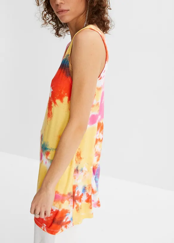 Lange top in een viscosemix, bonprix