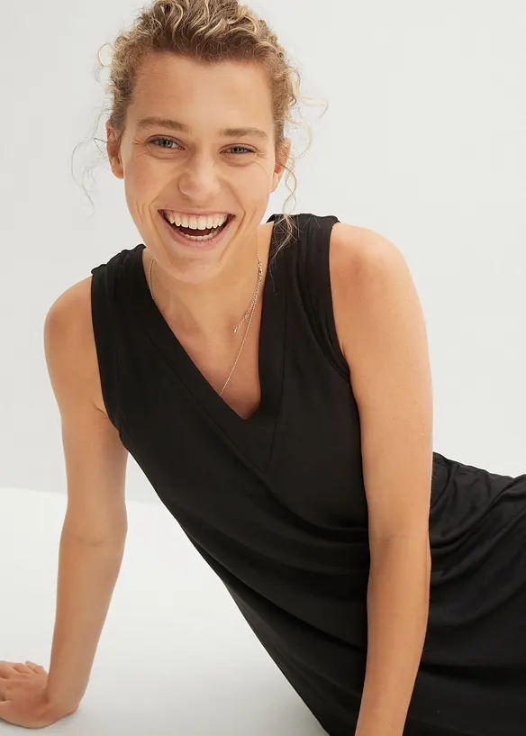 Jersey jurk in een soepele viscosemix, bonprix