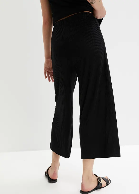 Jersey culotte met comfortabele tailleband, bonprix